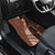 Bula Fiji Car Mats Tribal Masi Tapa - Brown LT7 - Polynesian Pride