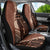 Bula Fiji Car Seat Cover Tribal Masi Tapa - Brown LT7 - Polynesian Pride