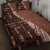 Bula Fiji Quilt Bed Set Tribal Masi Tapa - Brown LT7 - Polynesian Pride