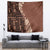 Bula Fiji Tapestry Tribal Masi Tapa - Brown LT7 - Polynesian Pride