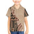 Bula Fiji Family Matching Mermaid Dress and Hawaiian Shirt Tribal Masi Tapa - Beige LT7 Son's Shirt Beige - Polynesian Pride