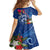 Guam Christmas Family Matching Summer Maxi Dress and Hawaiian Shirt Turtle Mix Tapa Felis Pasgua LT7 - Polynesian Pride