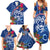 Guam Christmas Family Matching Summer Maxi Dress and Hawaiian Shirt Turtle Mix Tapa Felis Pasgua LT7 - Polynesian Pride