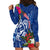 Guam Christmas Hoodie Dress Turtle Mix Tapa Felis Pasgua LT7 - Polynesian Pride