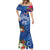 Guam Christmas Mermaid Dress Turtle Mix Tapa Felis Pasgua LT7 - Polynesian Pride