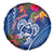 Guam Christmas Spare Tire Cover Turtle Mix Tapa Felis Pasgua LT7 - Polynesian Pride