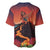 Hawaii Kilauea Volcano Baseball Jersey Pele Goddess