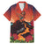 Hawaii Kilauea Volcano Family Matching Mermaid Dress and Hawaiian Shirt Pele Goddess