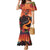 Hawaii Kilauea Volcano Family Matching Mermaid Dress and Hawaiian Shirt Pele Goddess