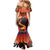 Hawaii Kilauea Volcano Family Matching Mermaid Dress and Hawaiian Shirt Pele Goddess