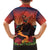 Hawaii Kilauea Volcano Family Matching Off Shoulder Short Dress and Hawaiian Shirt Pele Goddess