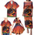 Hawaii Kilauea Volcano Family Matching Puletasi and Hawaiian Shirt Pele Goddess