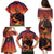 Hawaii Kilauea Volcano Family Matching Puletasi and Hawaiian Shirt Pele Goddess