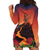 Hawaii Kilauea Volcano Hoodie Dress Pele Goddess