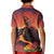 Hawaii Kilauea Volcano Kid Polo Shirt Pele Goddess