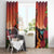 Hawaii Kilauea Volcano Window Curtain Pele Goddess