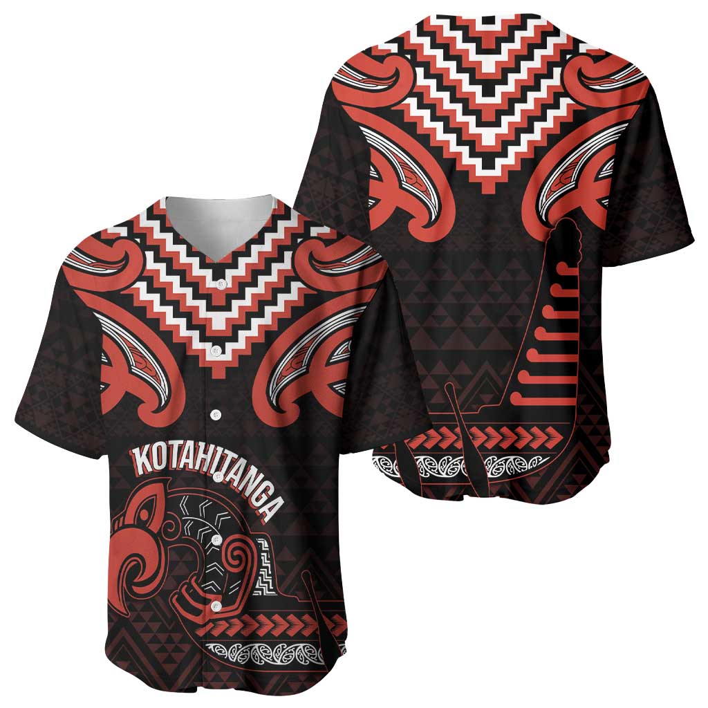 Maori Waitangi Baseball Jersey Kotahitanga Poutama Mix Whakairo LT7 - Polynesian Pride