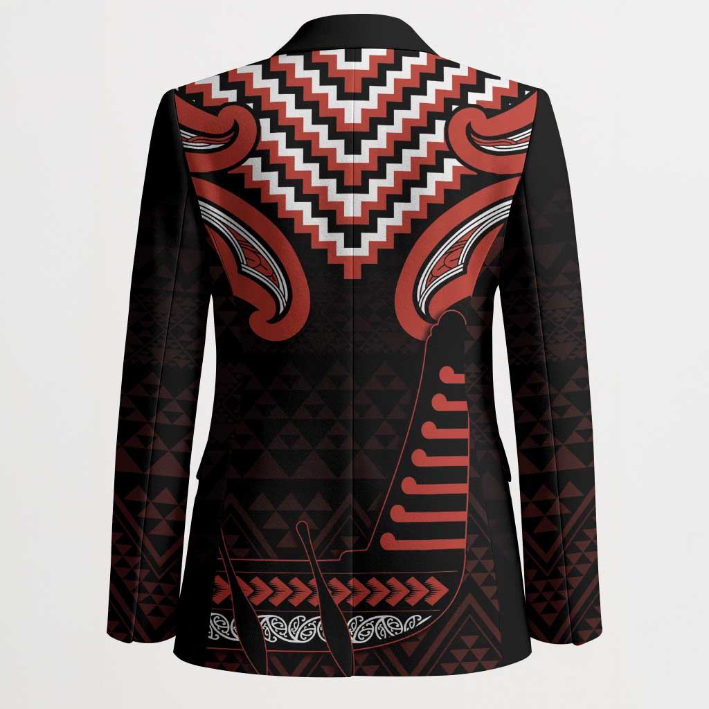 Maori Waitangi Blazer Kotahitanga Poutama Mix Whakairo LT7 - Polynesian Pride