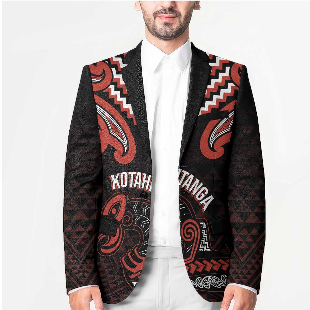 Maori Waitangi Blazer Kotahitanga Poutama Mix Whakairo LT7 - Polynesian Pride