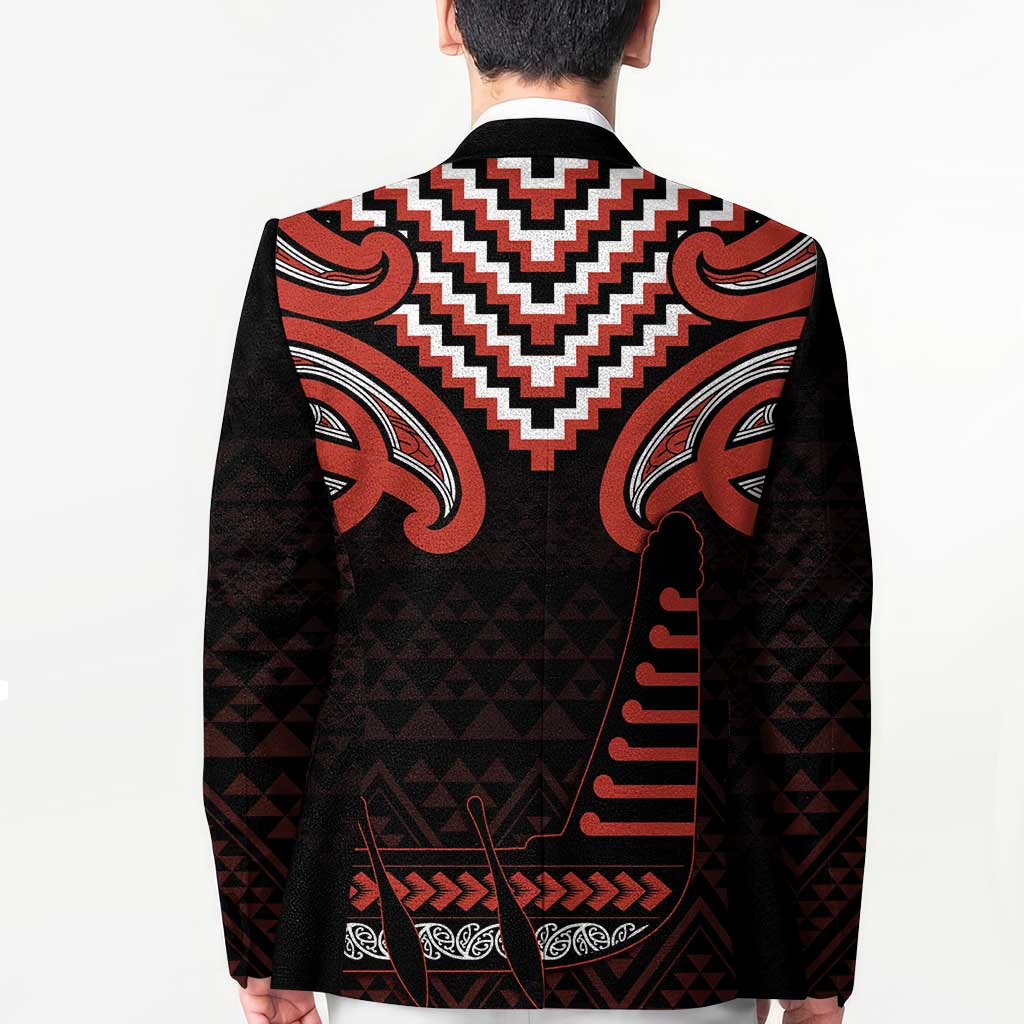 Maori Waitangi Blazer Kotahitanga Poutama Mix Whakairo LT7 - Polynesian Pride