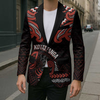 Maori Waitangi Blazer Kotahitanga Poutama Mix Whakairo LT7 - Polynesian Pride