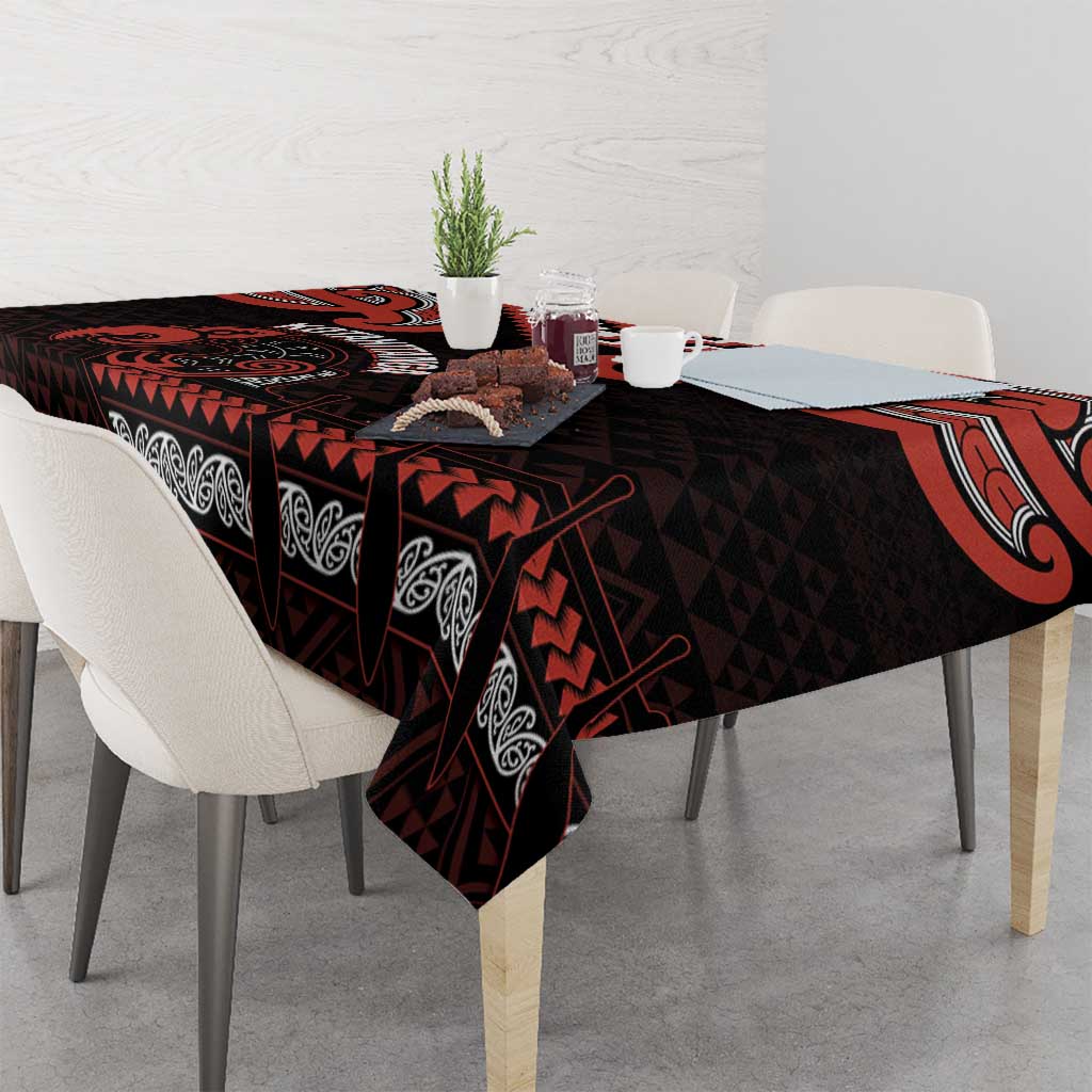 Maori Waitangi Tablecloth Kotahitanga Poutama Mix Whakairo LT7 - Polynesian Pride