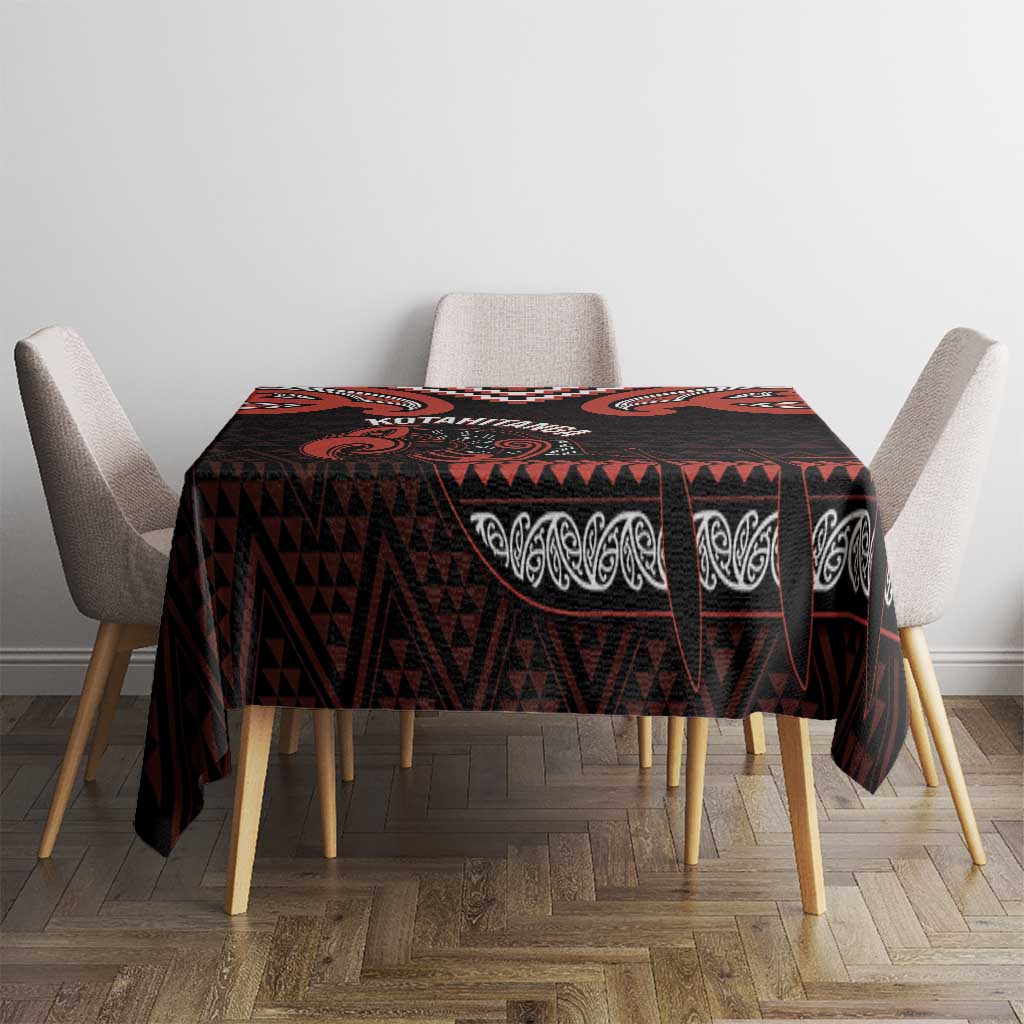 Maori Waitangi Tablecloth Kotahitanga Poutama Mix Whakairo LT7 - Polynesian Pride
