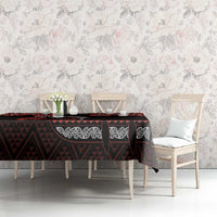 Maori Waitangi Tablecloth Kotahitanga Poutama Mix Whakairo LT7 - Polynesian Pride