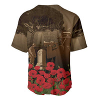 Australia - New Zealand ANZAC Lone Pine Baseball Jersey The Last Post LT7 - Polynesian Pride