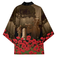Australia - New Zealand ANZAC Lone Pine Kimono The Last Post LT7 - Polynesian Pride
