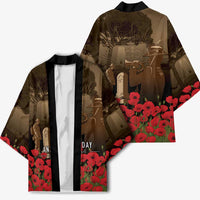 Australia - New Zealand ANZAC Lone Pine Kimono The Last Post LT7 - Polynesian Pride