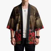 Australia - New Zealand ANZAC Lone Pine Kimono The Last Post LT7 - Polynesian Pride