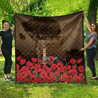 Australia - New Zealand ANZAC Lone Pine Quilt The Last Post LT7 - Polynesian Pride
