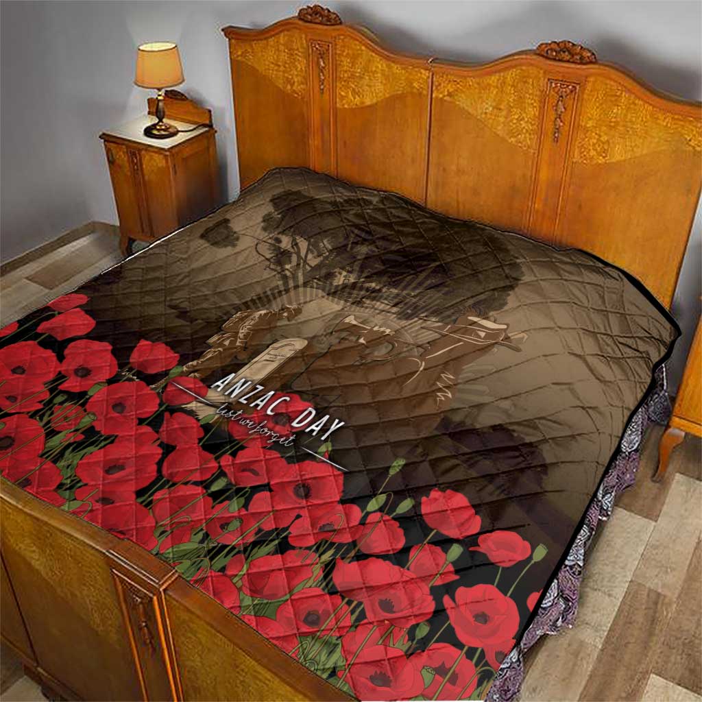 Australia - New Zealand ANZAC Lone Pine Quilt The Last Post LT7 - Polynesian Pride