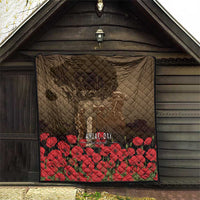 Australia - New Zealand ANZAC Lone Pine Quilt The Last Post LT7 - Polynesian Pride