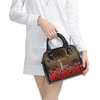 Australia - New Zealand ANZAC Lone Pine Shoulder Handbag The Last Post LT7 - Polynesian Pride