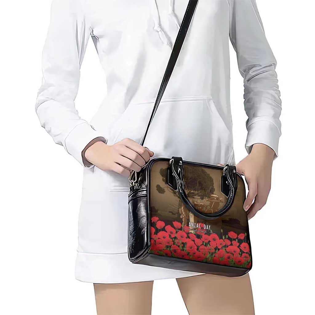 Australia - New Zealand ANZAC Lone Pine Shoulder Handbag The Last Post LT7 - Polynesian Pride