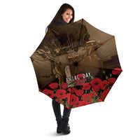 Australia - New Zealand ANZAC Lone Pine Umbrella The Last Post LT7 - Polynesian Pride