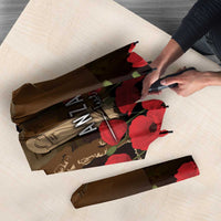 Australia - New Zealand ANZAC Lone Pine Umbrella The Last Post LT7 - Polynesian Pride