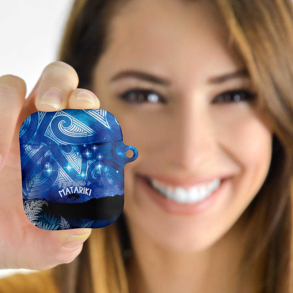 NZ Maori Matariki Scenery AirPods Case Galaxy Sky LT7 - Polynesian Pride