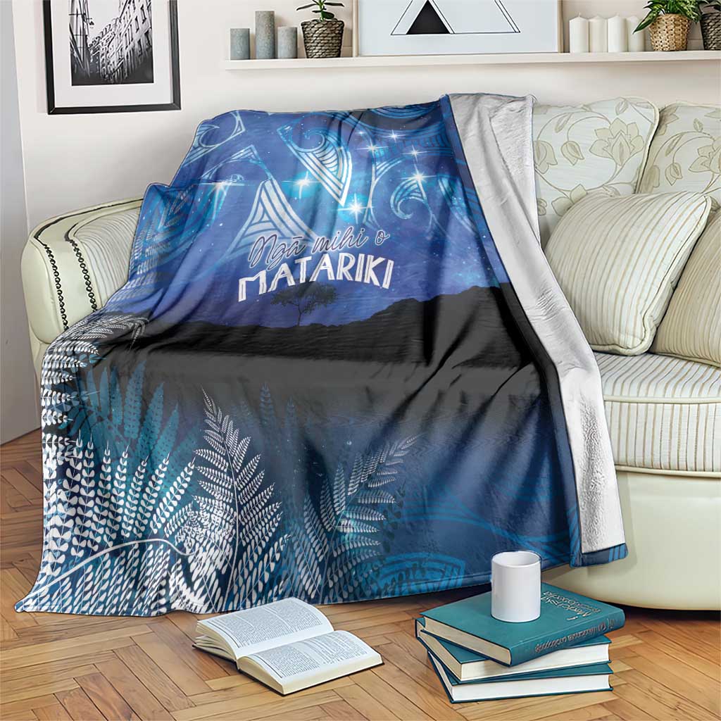 NZ Maori Matariki Scenery Blanket Galaxy Sky LT7 Galaxy - Polynesian Pride