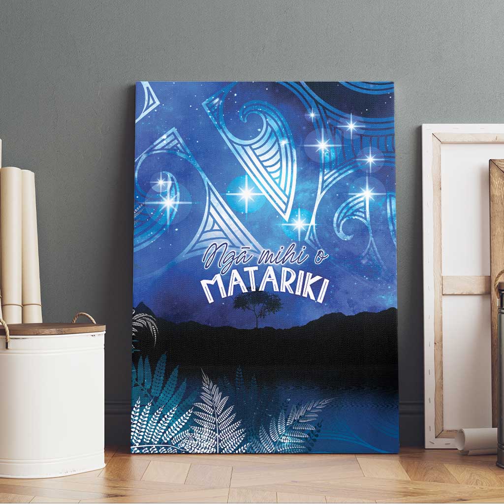 NZ Maori Matariki Scenery Canvas Wall Art Galaxy Sky LT7 - Polynesian Pride
