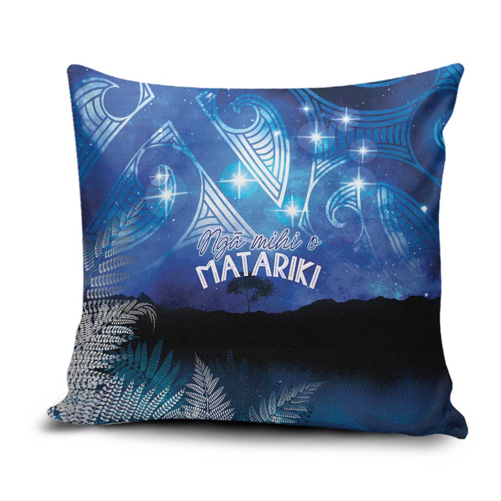 NZ Maori Matariki Scenery Pillow Cover Galaxy Sky LT7 Galaxy - Polynesian Pride