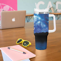 NZ Maori Matariki Scenery Tumbler With Handle Galaxy Sky LT7 - Polynesian Pride