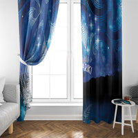 NZ Maori Matariki Scenery Window Curtain Galaxy Sky LT7 - Polynesian Pride