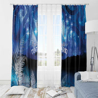 NZ Maori Matariki Scenery Window Curtain Galaxy Sky LT7 - Polynesian Pride