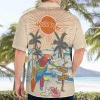 Personalized Christmas In July - Hawaii Retro Hawaiian Shirt Lost In Parrot-dise LT7 - Polynesian Pride