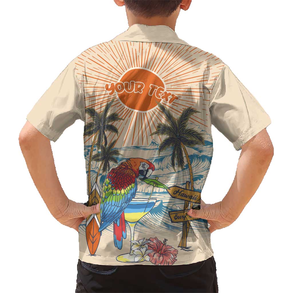Personalized Christmas In July - Hawaii Retro Hawaiian Shirt Lost In Parrot-dise LT7 - Polynesian Pride