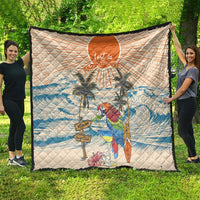 Christmas In July - Hawaii Retro Quilt Lost In Parrot-dise LT7 - Polynesian Pride