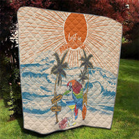 Christmas In July - Hawaii Retro Quilt Lost In Parrot-dise LT7 - Polynesian Pride